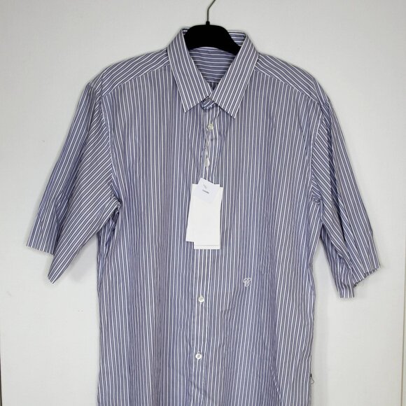 BNWT SS24 MAISON MARGIELA C STRIPED SHIRT 42 - Picture 2 of 13